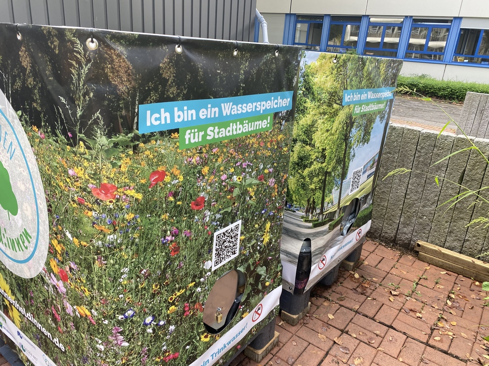 Die Garten AG nimmt am Projekt Gießkannenheld:innen teil